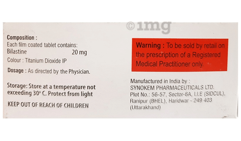 Satmine 20 Tablet image Satmine 20 Tablet image