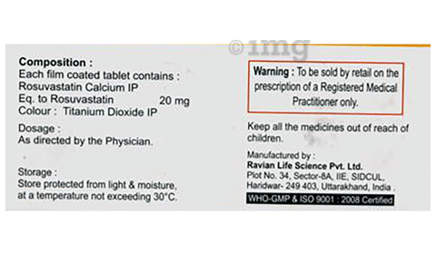 Rozfirst 20mg Tablet image