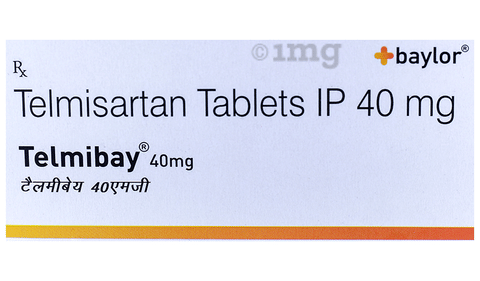 Telmibay 40mg Tablet image