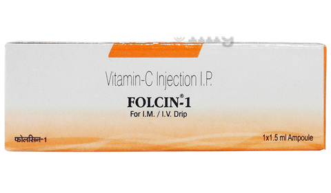 Folcin 1 Injection image Folcin 1 Injection image