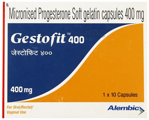 Gestofit 400 Soft Gelatin Capsule