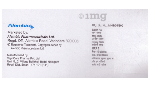 Valembic 40mg Tablet image