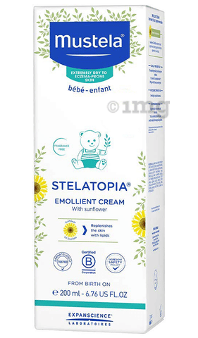 Mustela Stelatopia Emollient Cream: Buy tube of ml Cream at