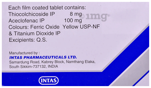 Hifenac TH8 Tablet image