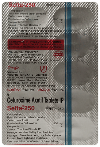 Sefta 250 Tablet image