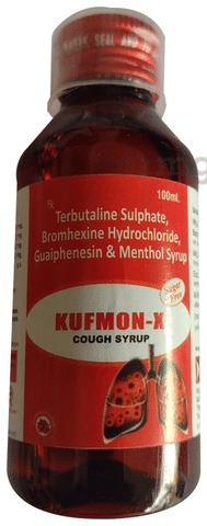 Kufmon-DX Syrup Raspberry Sugar Free