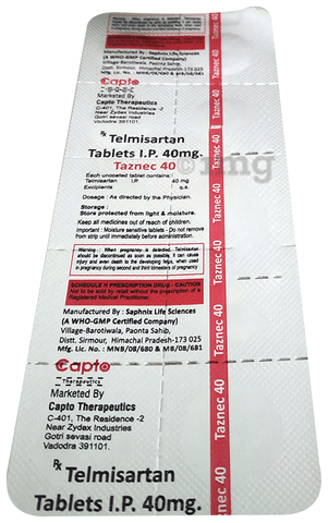 Taznec 40 Tablet image Taznec 40 Tablet image