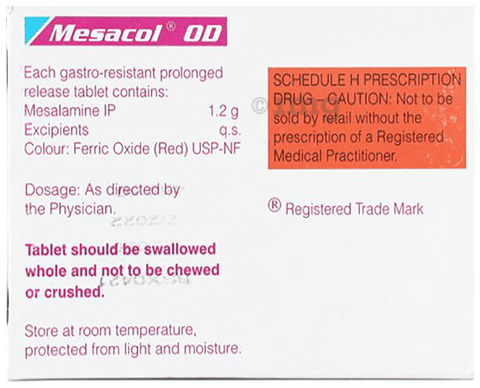 Mesacol OD Tablet PR image