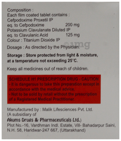 Cefodari-CV Tablet image Cefodari-CV Tablet image