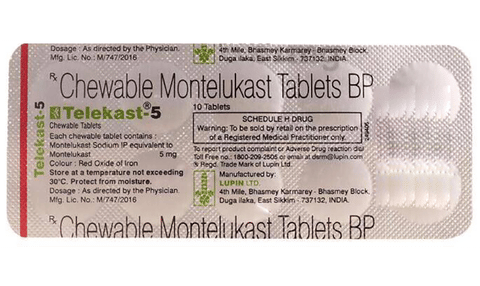 Telekast 5 Chewable Tablet image