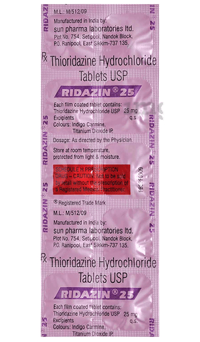 Ridazin 25 Tablet image