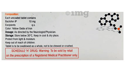 Bacloren 10mg Tablet image