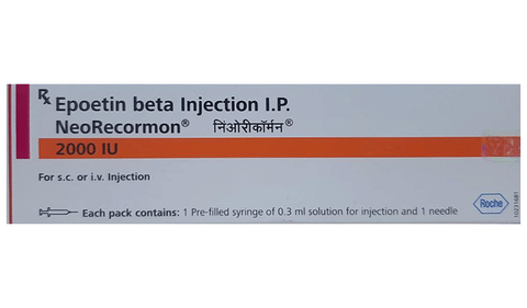 Neo Recormon 2000IU Injection image