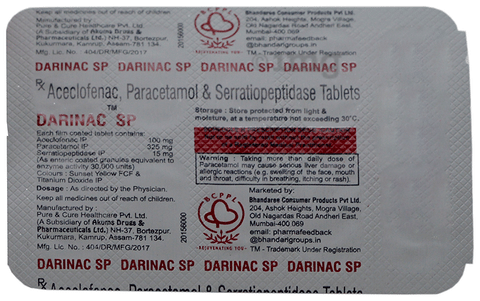 Darinac SP Tablet image Darinac SP Tablet image