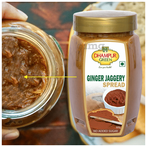 Dhampur Green Ginger Jaggery Spread image Dhampur Green Ginger Jaggery Spread image