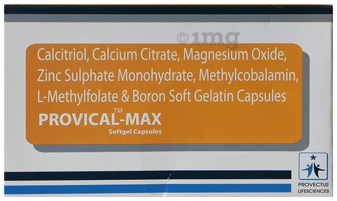 Provical-Max Softgel Capsule image