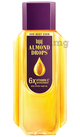 Bajaj Almond Drops Hair Oil: Buy bottle of 500 ml Oil at best price in  India | 1mg