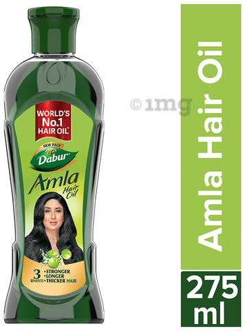 Dabur Amla Hair Oil: Buy bottle of 275 ml Oil at best price in India | 1mg