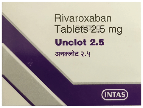 Unclot 2.5 Tablet image Unclot 2.5 Tablet image