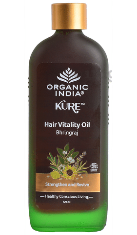 Himalayan Organics Bhringraj Oil for Hair Growth  200ml Ayurvedic Formula   Ayurveda Panchakarma Yoga World