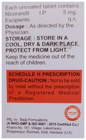Nicsure 5 Tablet image