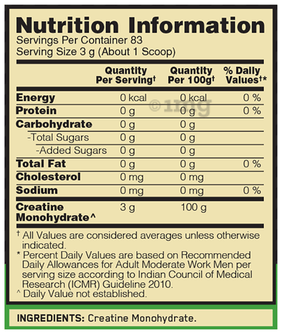 Optimum Nutrition (ON) Micronised Creatine Powder Unflavoured ...