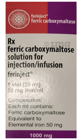 Ferinject 50mg/ml Solution for Injection image