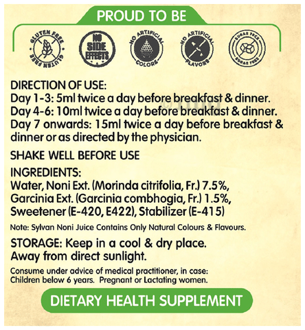 Noni juice sale side effects