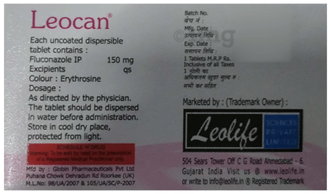 Leocan 150mg Tablet image