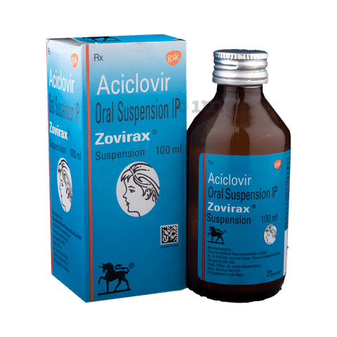 Zovirax Suspension | 1mg | Aciclovir Suspension