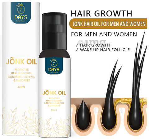7 Days Ginger Hair Oil Growth Serum