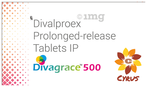 Divagrace 500mg Tablet image