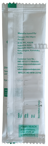Canopus wet wipes pvt hot sale ltd