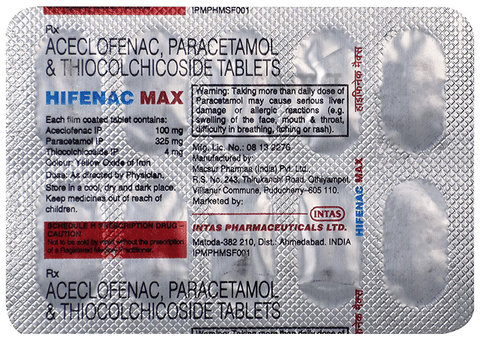 Hifenac Max Tablet image