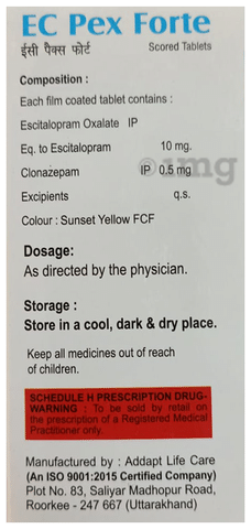 EC Pex Forte Scored Tablet
