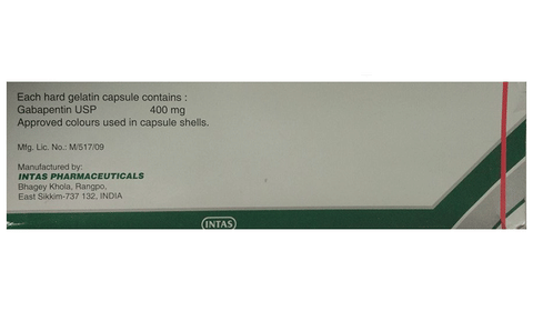 Gabapin 400 Capsule image Gabapin 400 Capsule image