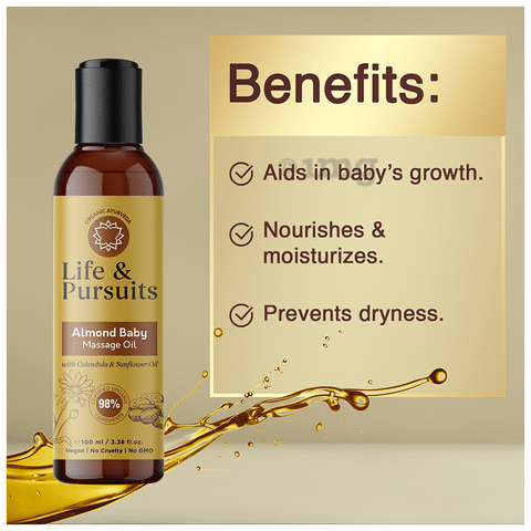 Life and pursuits hot sale baby massage oil