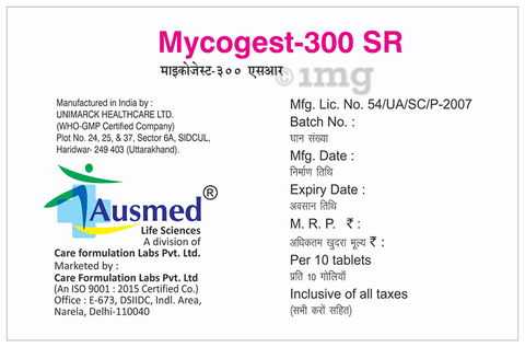 Mycogest 300SR Tablet image Mycogest 300SR Tablet image