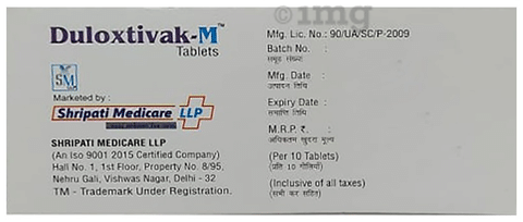 Duloxtivak-M Tablet