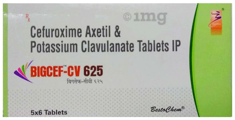 Bigcef-CV 625 Tablet