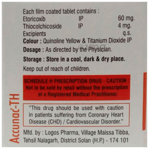 Accunac-TH Tablet image