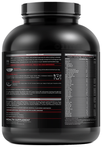 MuscleBlaze MB Super Gainer XXL Chocolate Mint