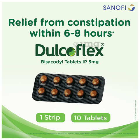 Dulcoflex 10 mg Suppository - Uses, Dosage, Side Effects, Price