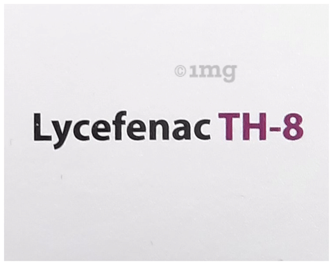 Lycefenac TH 8 Tablet image Lycefenac TH 8 Tablet image