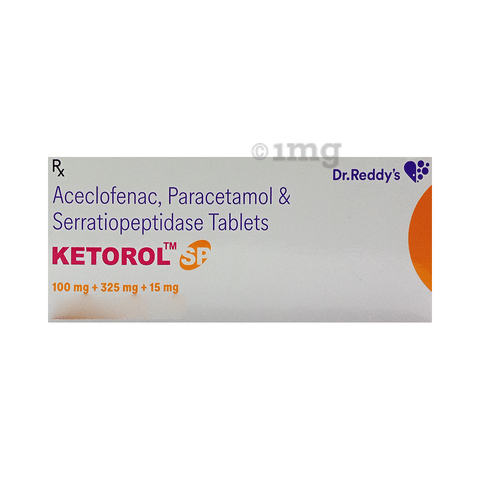 Ketorol Sp Tablet View Uses Side Effects Price And Substitutes 1mg