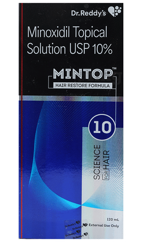 Mintop 10 Hair Restore Formula: View Uses, Side Effects, Price and  Substitutes | 1mg
