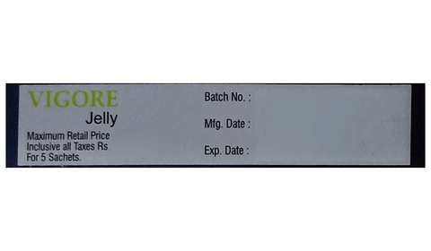 Vigore Oral Jelly (5gm Each) 5 Assorted Flavours image Vigore Oral Jelly (5gm Each) 5 Assorted Flavours image