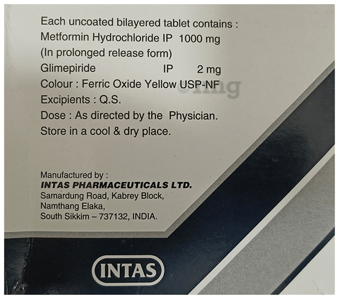 Zoryl M2 Forte Tablet PR image Zoryl M2 Forte Tablet PR image