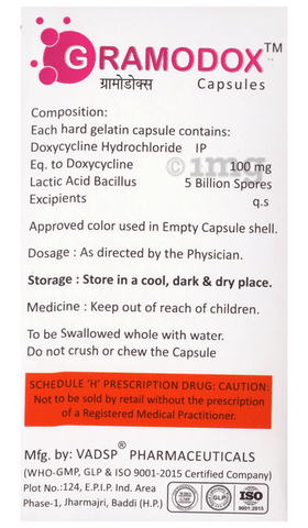 Gramodox Capsule image Gramodox Capsule image
