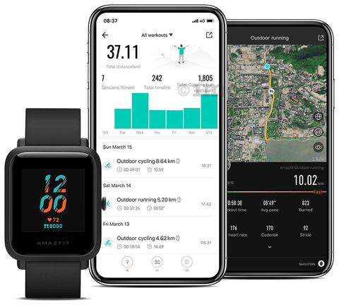 Amazfit Bip S Smart Watch Carbon Black Buy box of 1.0 Unit at
